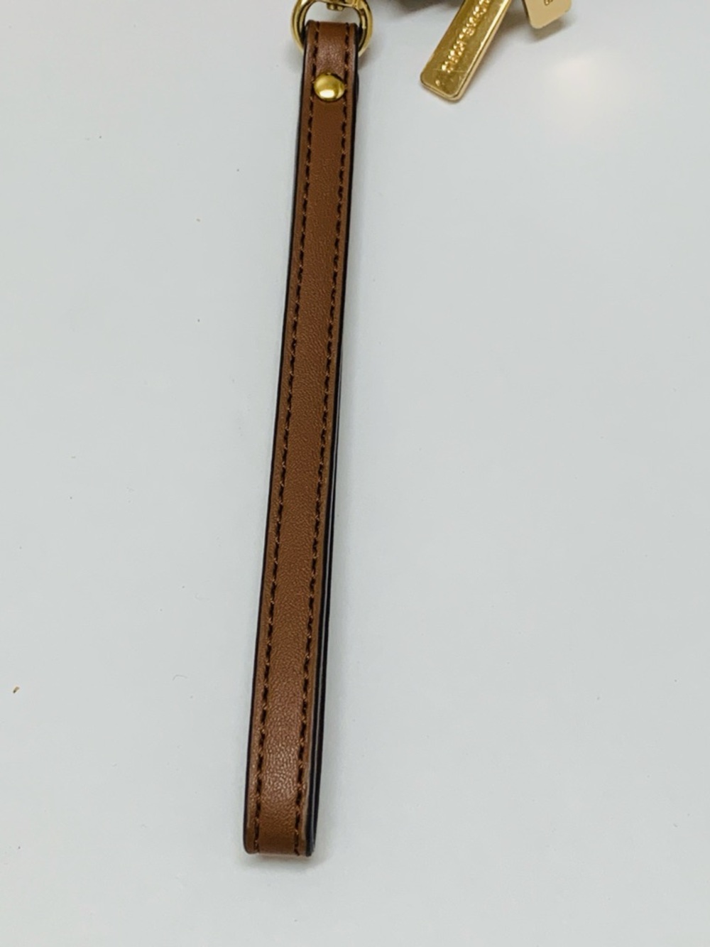 MICHAEL KORS Jet Set Double Zip Wristlet Wallet Brown Monogram Signature Print - Picture 15 of 16
